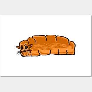 Cat Bread Posters and Art